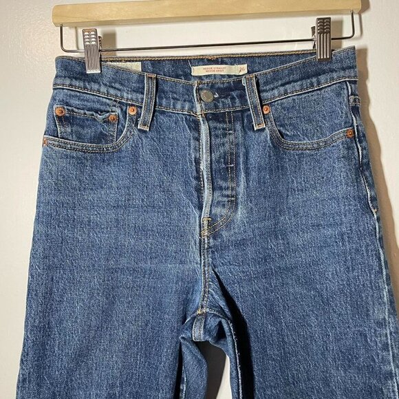 LEVI’S WEDGIE STRAIGHT FIT WOMEN'S JEANS SIZE 26 - Picture 5 of 9